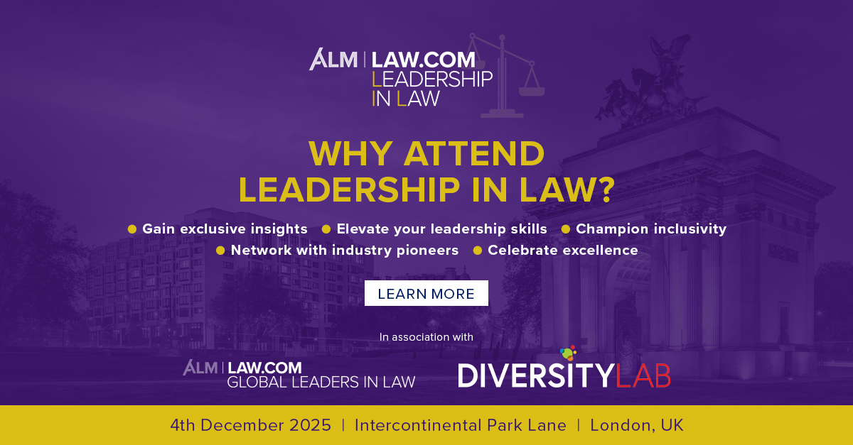 Leadership in Law 2025 Law.com