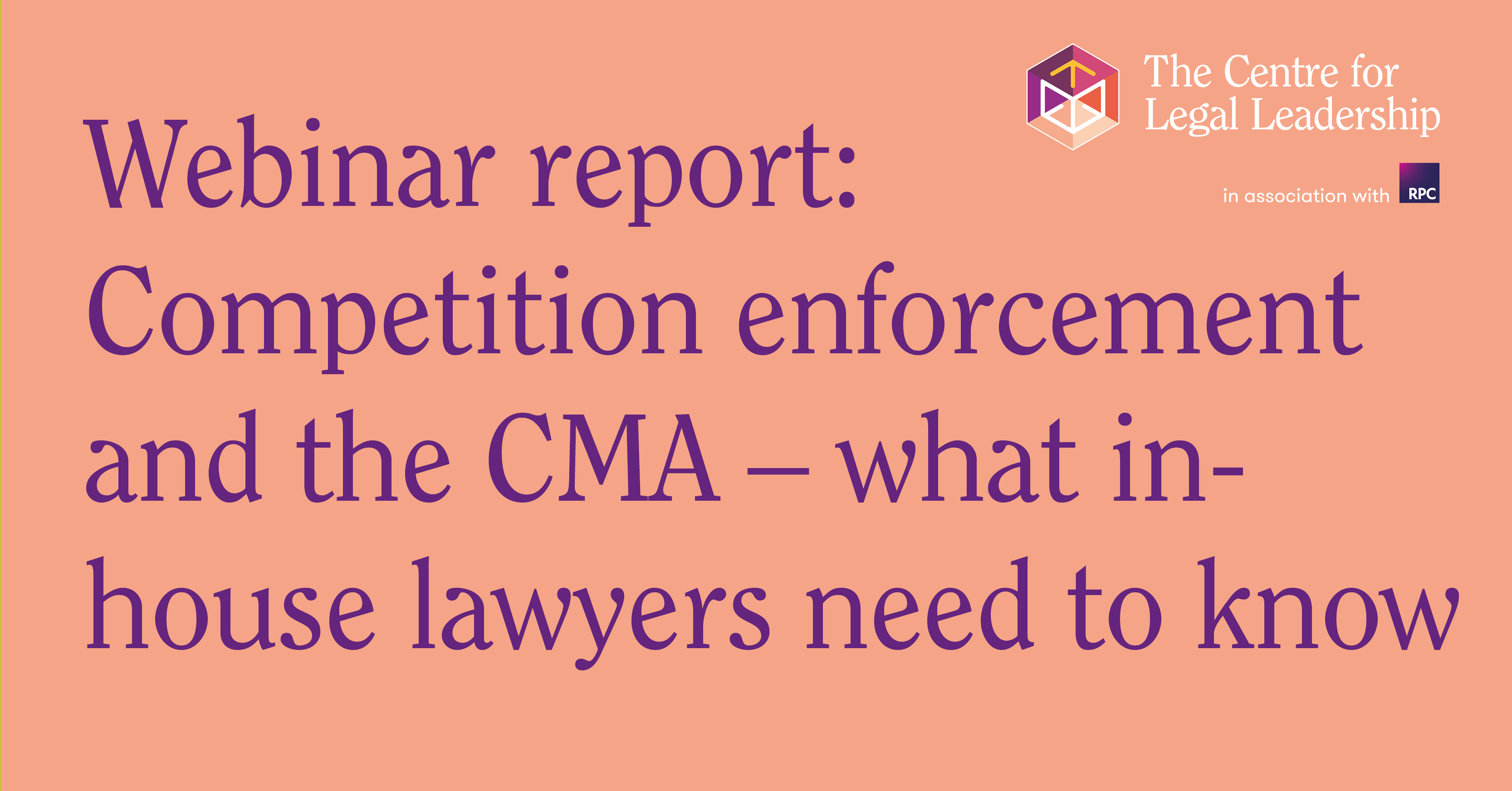 CMA webinar report 26